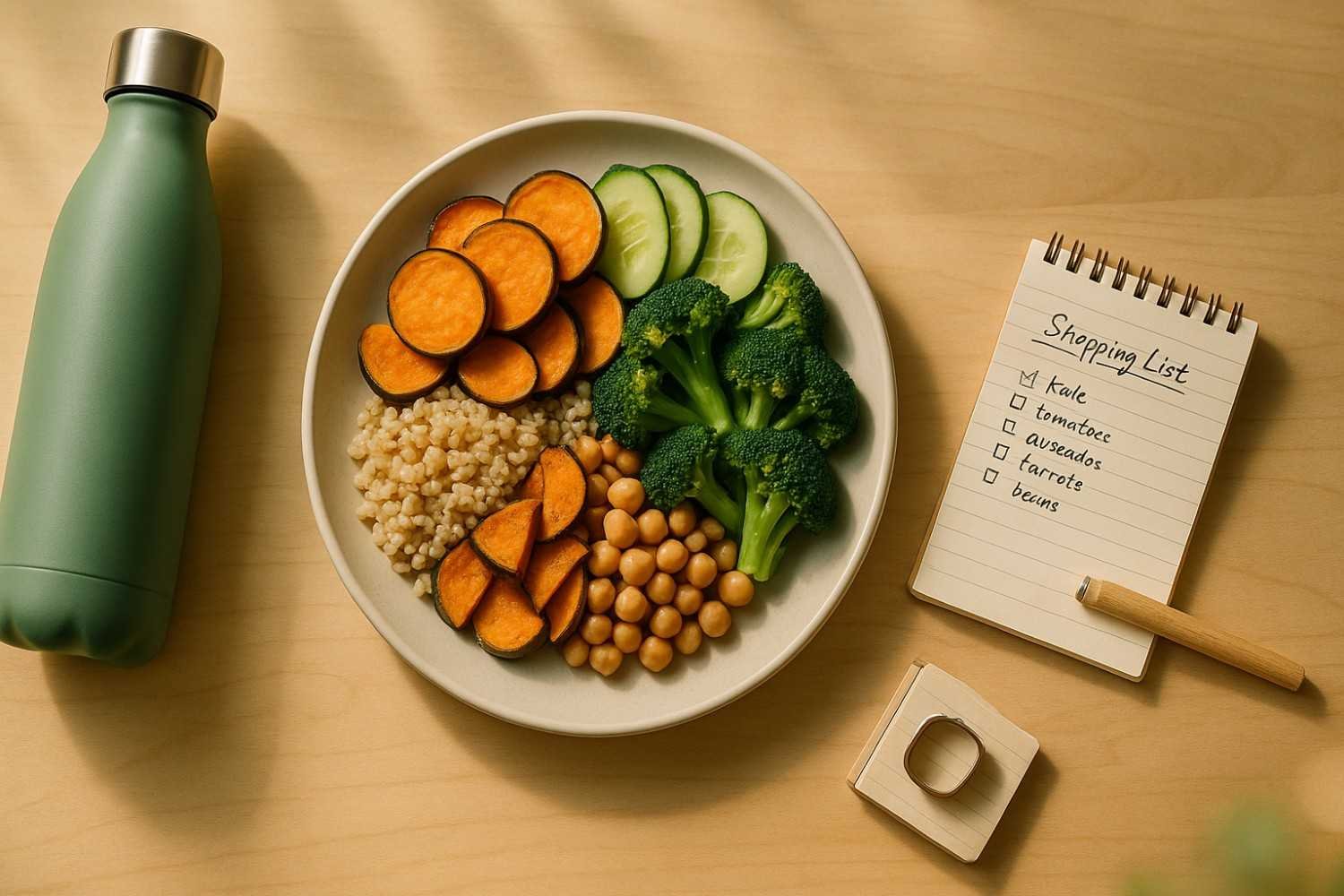 Nutrition au quotidien : une assiette simple, un rythme apaisé et des choix durables pour garder énergie, plaisir et santé toute la journée